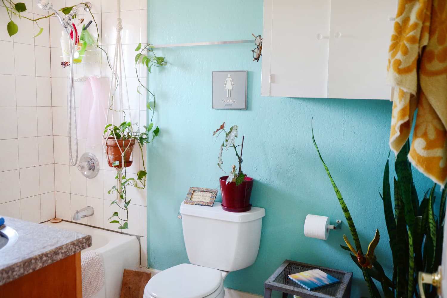 West Elm's Rhode Begonia Shower Curtain Brightens My Bathroom | Apartment Therapy